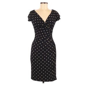 Ralph Lauren Ruffle Polka Dot Dress